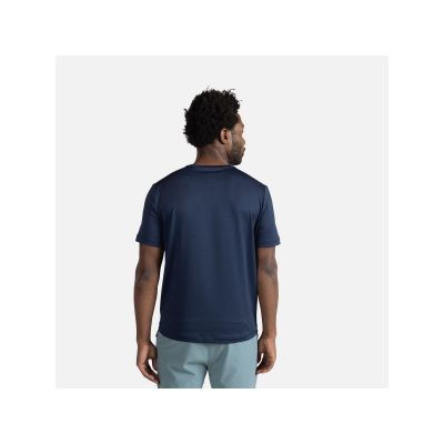 4. Herren-Trainingsshirt ROSSIGNOL Cloudrest Tee marineblau