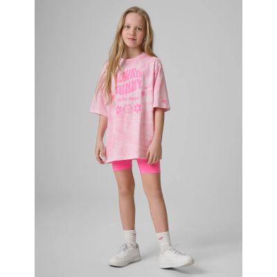 4. Mädchen-Baumwoll-T-Shirt 4F 4FJRSS26TTSHF3911-56A