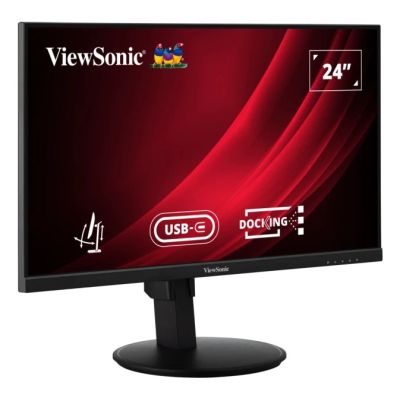 2. Viewsonic VG-Serie VG2409U-2 Computermonitor, 60,5 cm (23,8 Zoll), 1920 x 1080 Pixel, Full HD, LED, Schwarz