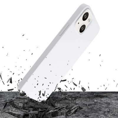3. 3mk Hardy Silikon-MagCase für iPhone 14 Plus – Weiß