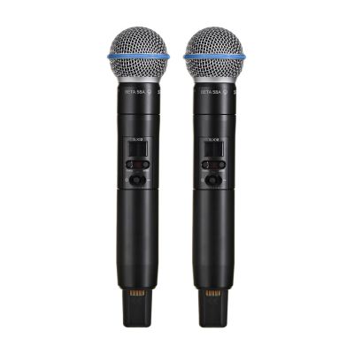 4. Shure SLXD24DE/B58-G59 - Duales digitales Drahtlossystem mit zwei Handsendern/Mikrofonen