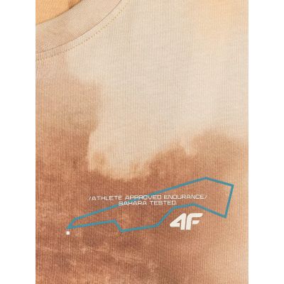 6. Herren-T-Shirt mit Aufdruck, regulär, Größe 4F 4FRSS26TTSHM4237-83A