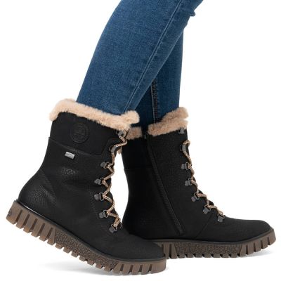 26. Rieker W Y3424-00 RKR745 Pelzstiefeletten