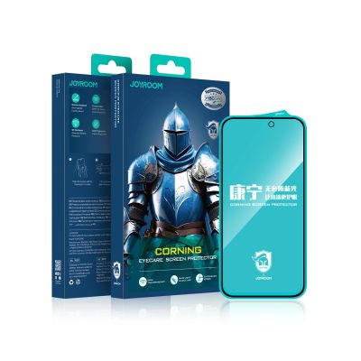 5. Joyroom JR-MKN0313 Corning Eyecare Panzerglas für iPhone 15 Plus/16 Plus