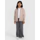 7. Mädchen-Sweatjacke mit Kapuze 4F 4FJRAW25TSWSF2466-83S
