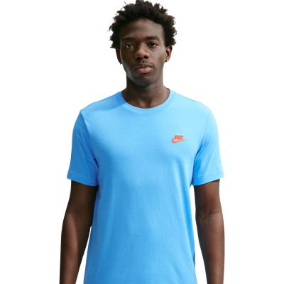 3. Nike Club Tee Herren Hellblau AR4997 497