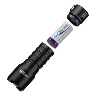 5. Ansmann TS450RF Schwarze LED-Taschenlampe