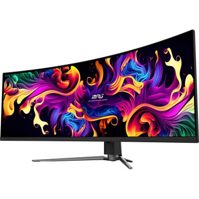 15. MSI MPG 491CQP QD-OLED-Computermonitor 124,5 cm (49 Zoll) 5120 x 1440 Pixel Dual WQHD Schwarz