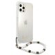 4. Guess GUHCP12MKPSWH iPhone 12/12 Pro 6.1" Transparentes Hardcase White Pearl