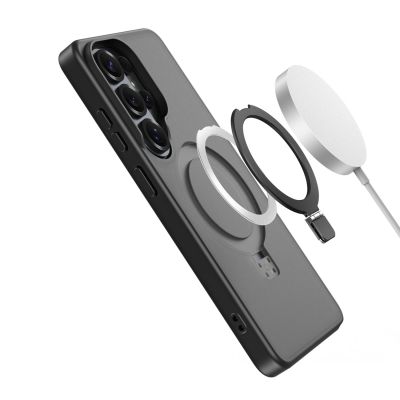 6. Dux Ducis Yind Hülle für Samsung Galaxy S26 Ultra mit Ständer, kompatibel mit MagSafe – Schwarz