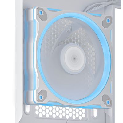 11. Gehäuse ASUS PRIME AP202 TG ARGB WHITE