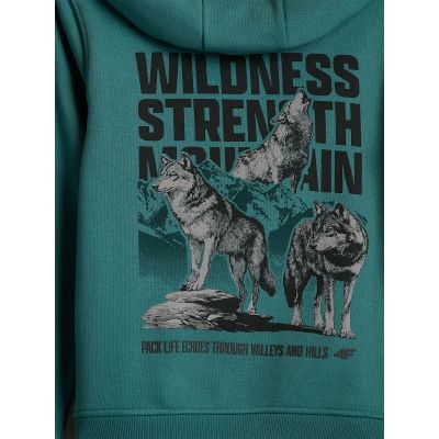 7. Kapuzenpullover für Jungen, Größe 4F 4FJKAW26TSWSM3153-46S