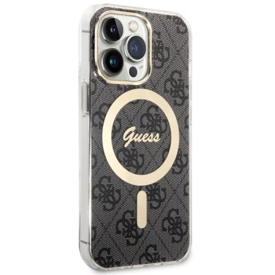 3. Guess GUHMP13LH4STK iPhone 13 Pro / 13 6.1" schwarz/schwarz Hardcase 4G MagSafe
