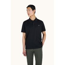 Paul&Shark Herren-Poloshirt aus Baumwolle, schwarz, 99311001-11 – elegant und strapazierfähig
