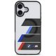 3. BMW M IML Metallknöpfe, dreifarbige Linien, MagSafe-Hülle für iPhone 17 - Grau
