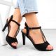 8. Sergio Leone W SK438 Wildledersandalen Schwarz