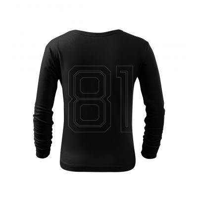 4. Malfini Fit-T LS Jr MLI-12101 Schwarz