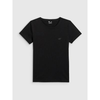 6. Damen-T-Shirt, schmal geschnitten, einfarbig, Größe 4F 4FRSS26TTSHF3628-20S