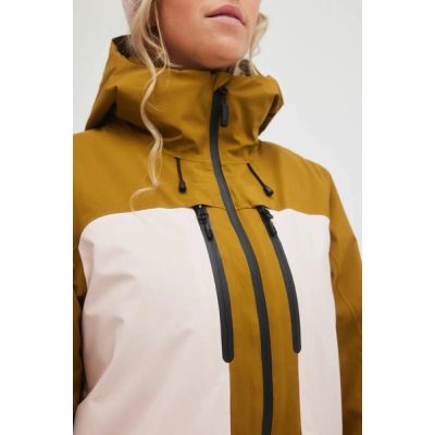 4. O'Neill Damen Wintersportjacke Snowboard Ski GTX RECCO pink braun