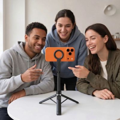 10. Tech-Protect L11S MagSafe Selfie-Stick – Schwarz