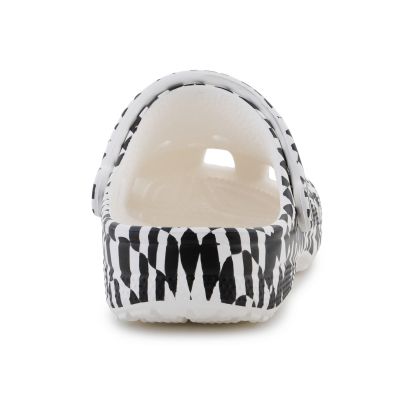 5. Crocs Classic Warped Checker Clog 211007-103 Flip-Flops