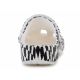 5. Crocs Classic Warped Checker Clog 211007-103 Flip-Flops