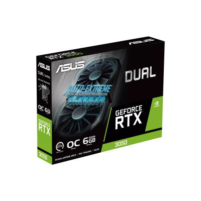 9. ASUS Dual GeForce RTX 3050 OC 6GB Grafikkarte