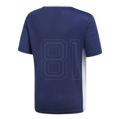 4. adidas ENTRADA 18 JR T-SHIRT marineblau CF1036