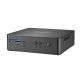 11. Shuttle NC40U Barebone-Computer, 0,84 l, Schwarz, Intel 7305 SoC, 1,1 GHz