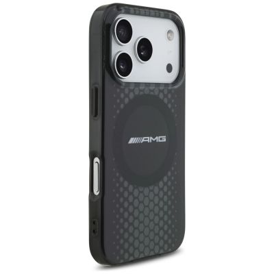 4. AMG Double Layer Transparent Graphics MagSafe Case für iPhone 17 Pro - Schwarz