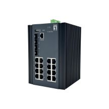 LevelOne 20x GE IGU-2071 Switch 16x 1GbE 4x 2.5GbE SFP sw