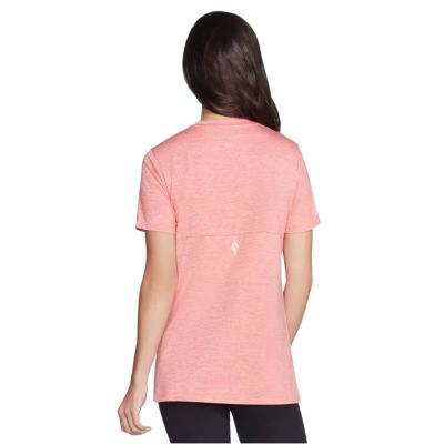 2. Skechers Diamond Blissful Tee W1TS327-CRL Rosa M