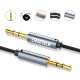 4. Choetech AUX002 Kabel 3,5 mm Miniklinke (männlich) / 3,5 mm Miniklinke (männlich) 1,2 m – schwarz