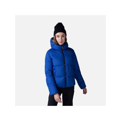 Rossignol W Puffy Hood Jkt Jacke Blau