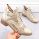 5. Durchbrochene Stiefeletten Potocki W WOL205 gold