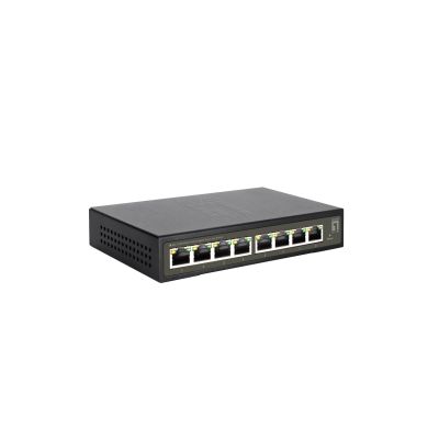 4. LevelOne GES-2108 Managed L2 Gigabit Ethernet (10/100/1000) Netzwerk-Switch Schwarz