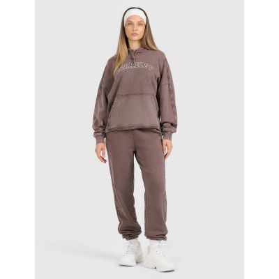 6. Damen-Sweatshirt mit Kapuze, offen, 4F 4FRAW25TSWSF2513-81S
