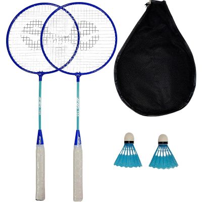 7. Badminton-Set in einem marineblauen Koffer, Januar 2015