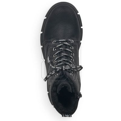 10. Rieker W RKR557 wasserdichte bequeme Stiefeletten