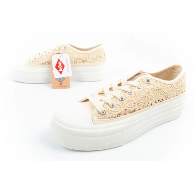 8. Lee Cooper Damen-Sneaker mit durchbrochener Spitze und Plateau