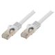 shiverpeaks RJ45/RJ45 Cat7 30m Netzwerkkabel Weiß S/FTP (S-STP)