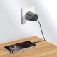 6. Tech-Protect NCA30 PD 30W / QC3.0 USB-A / USB-C Wandladegerät - schwarz