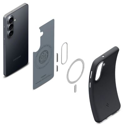 6. Spigen Nano Pop Mag MagSafe Hülle für Samsung Galaxy S26 - Schwarz