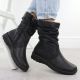 5. Wasserdichte Damen-Ankle-Boots aus Leder mit Membranisolierung RIEKER Z7171-01