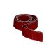 6. 20 mm breites Band – rot für Q-Medaillen