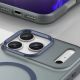 6. Magnetische Schleifhülle für iPhone 17 Pro, kompatibel mit MagSafe – Mattblau