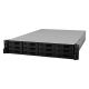 2. Synology RS3618xs NAS; 2U-Rack; 12x (3,5"-SATA-HDD/2,5"-SATA-HDD); Intel Xeon D-1521; 8 GB DDR4 ECC UDIMM (max. 64 GB), 4x 1GbE RJ-45
