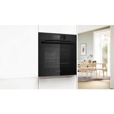 5. BOSCH HBA572EM3 Serie 4 Elektrobackofen 71 l | AirFry | Pyrolyse | Konvektion | Mattschwarz
