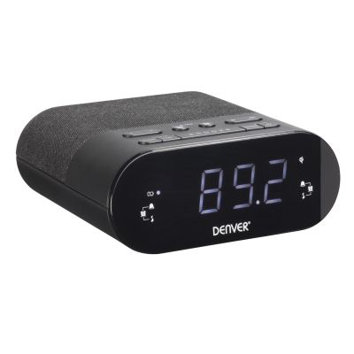 8. Denver CRQ-107 Digitaler Wecker, Schwarz