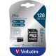 Verbatim Pro 128 GB MicroSDXC UHS-I Klasse 10